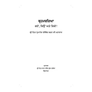 Brahmacharya : Punjabi - Image 3