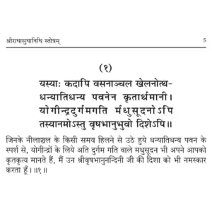 Shri Radha Sudha Nidhi - Pocket Size - Image 5